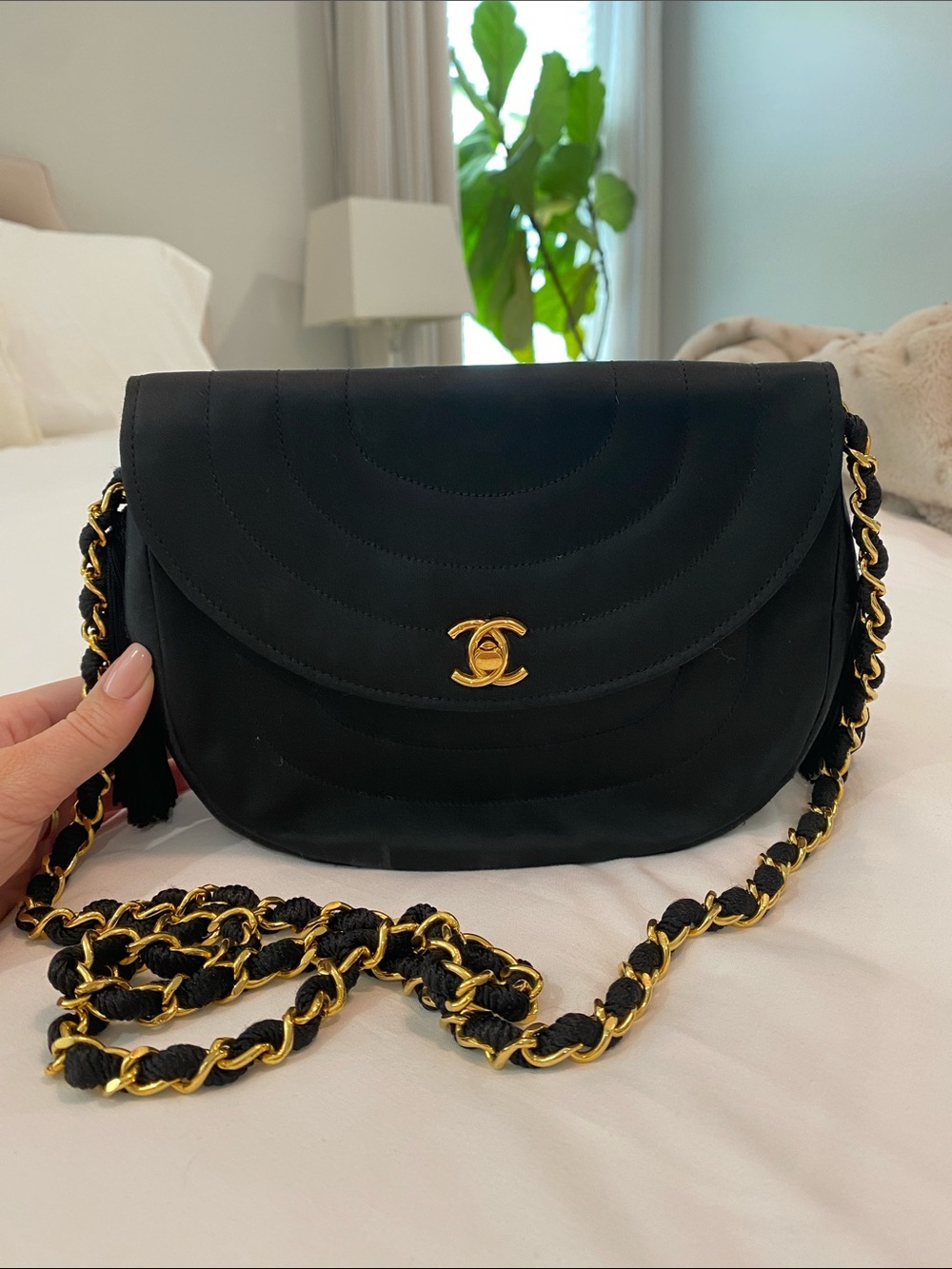 Vintage Chanel Purse with Tassels
